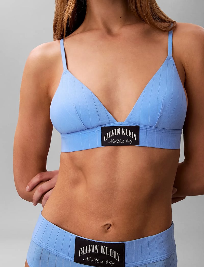 Calvin Klein - LIGHTLY LINED TRIANGLE - bralette - blue descent - 4