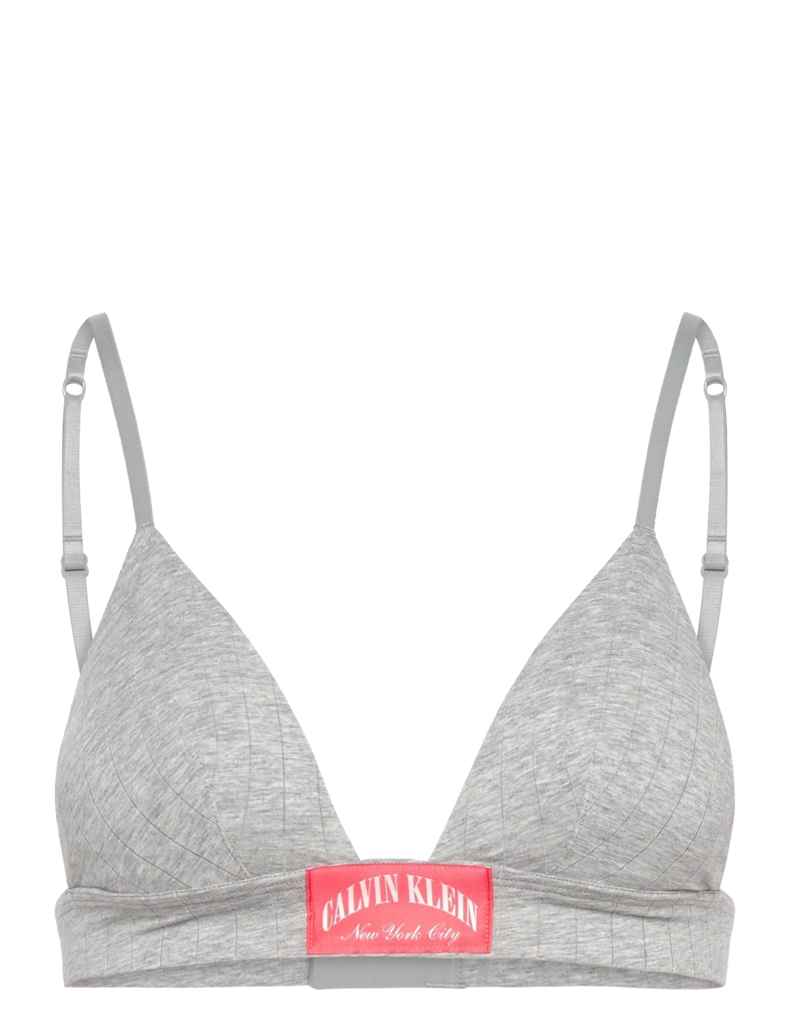 Calvin Klein LIGHTLY LINED TRIANGLE - Unterwäsche - GREY HEATHER / grey