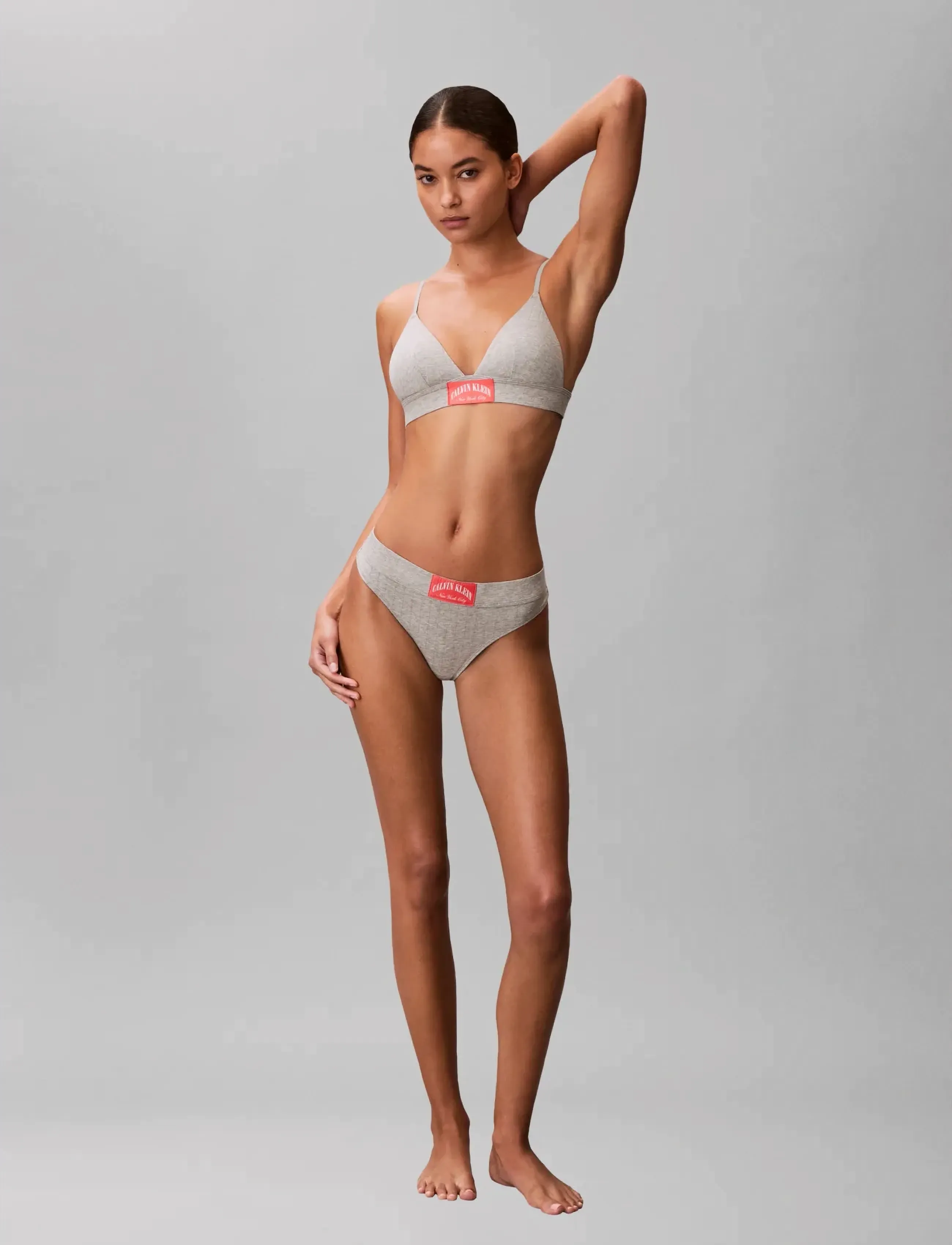 Calvin Klein - LIGHTLY LINED TRIANGLE - bralette - grey heather - 4