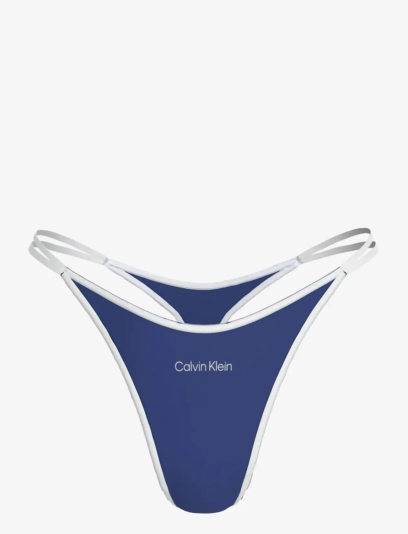 Calvin Klein - STRING THONG - stringtrusser - blue river fog - 0