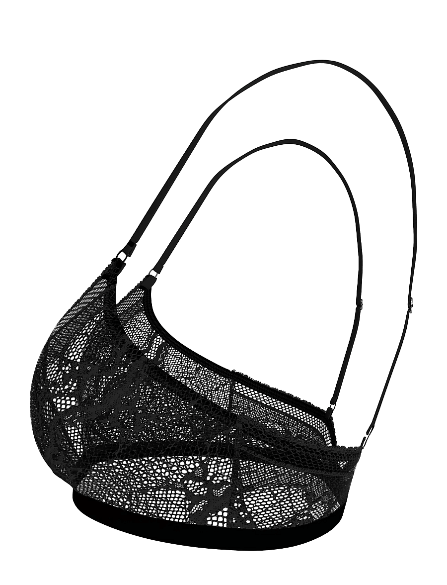 Calvin Klein - UNLINED TRIANGLE - bralette - black - 4
