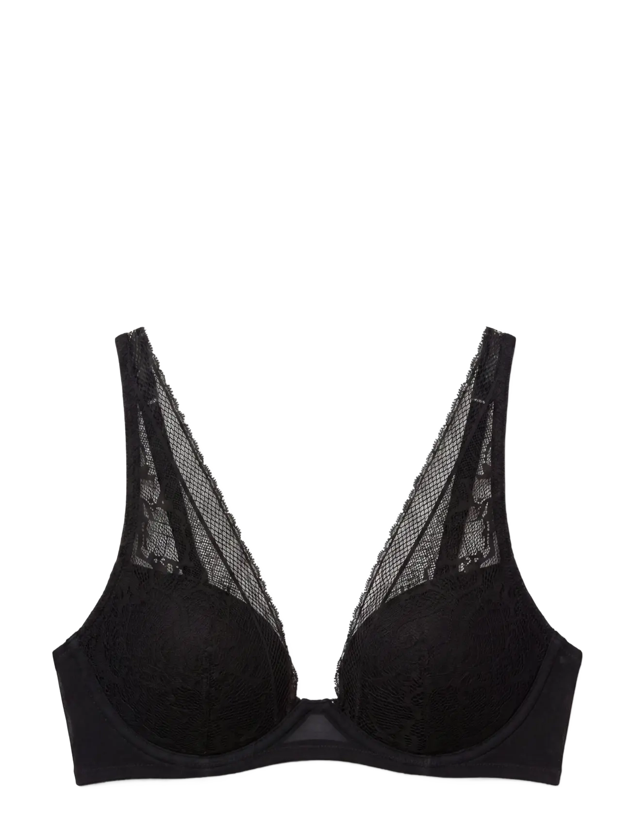 Calvin Klein LIGHTLY LINED PLUNGE - Lingerie - BLACK / black