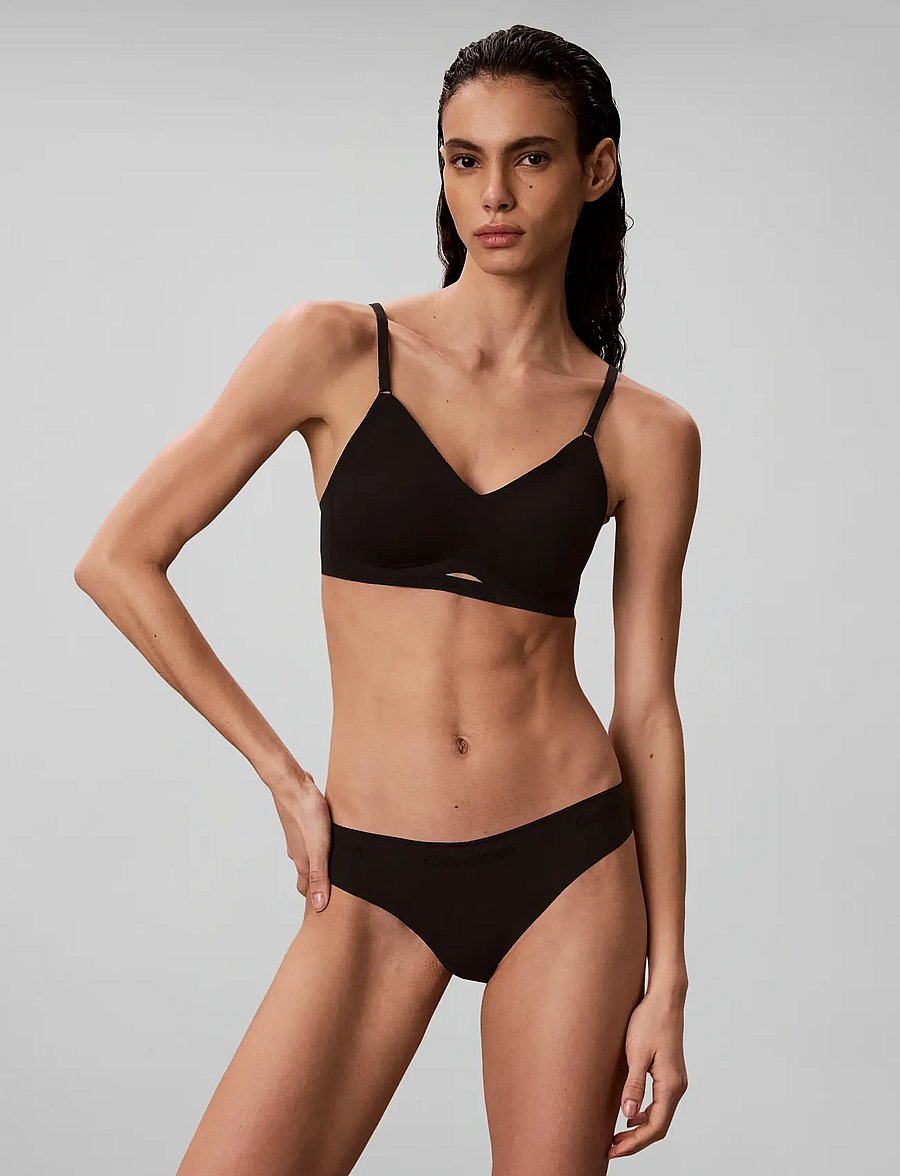 Calvin Klein - LIFT BRALETTE - bralette - black - 3