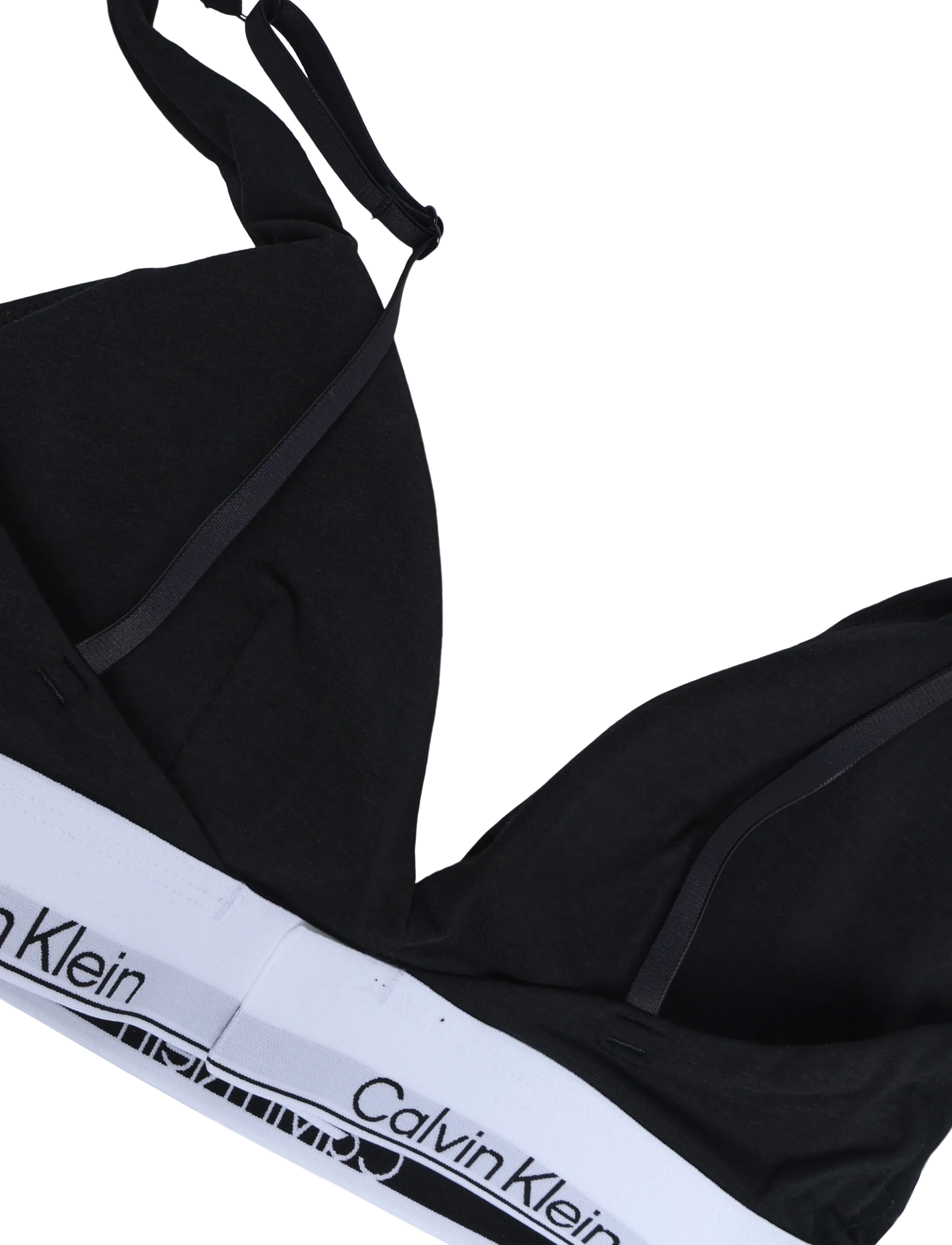 Calvin Klein - PUSH UP TRIANGLE - bralette - black - 3