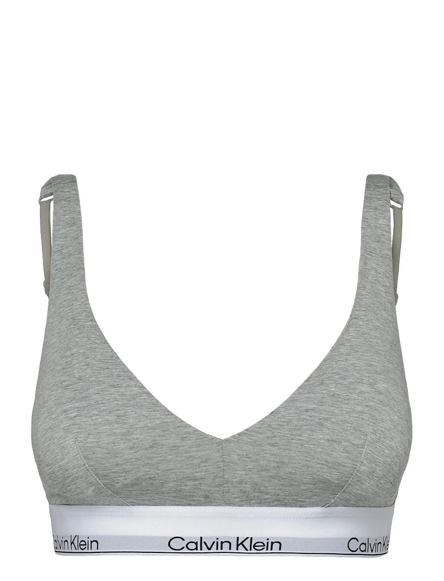 Calvin Klein - PUSH UP TRIANGLE - bralette - grey heather - 0