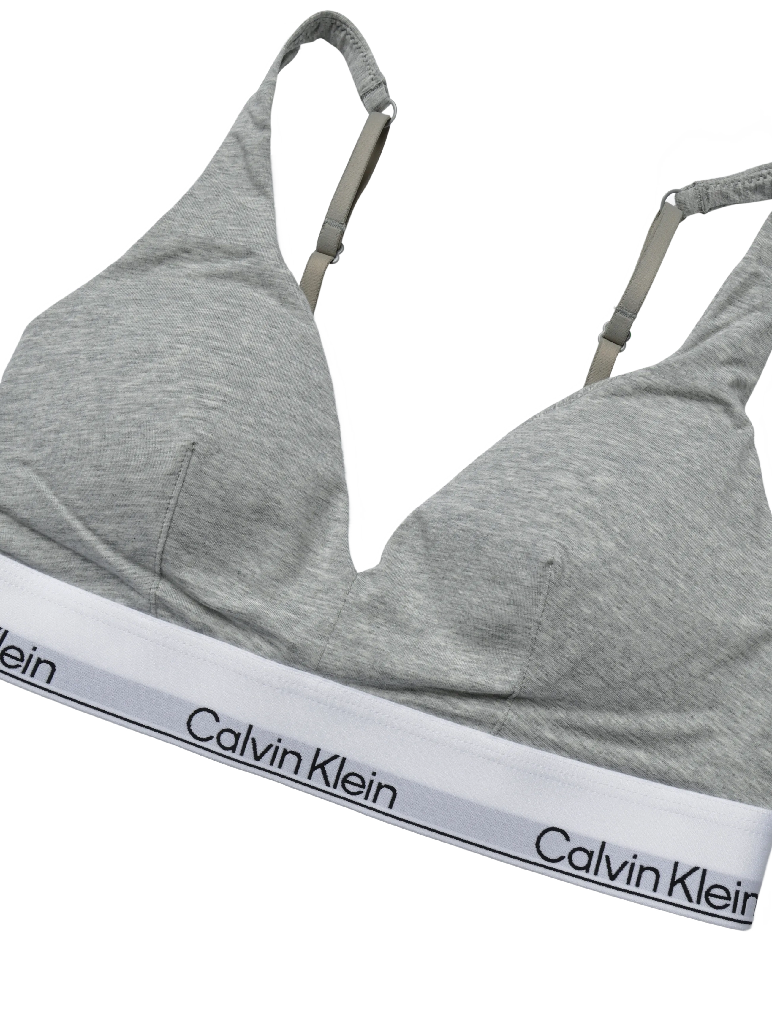 Calvin Klein - PUSH UP TRIANGLE - bralette - grey heather - 2