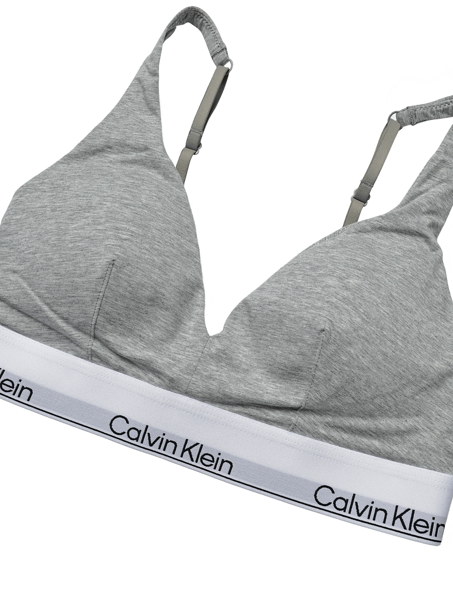 Calvin Klein - PUSH UP TRIANGLE - bralette - grey heather - 2