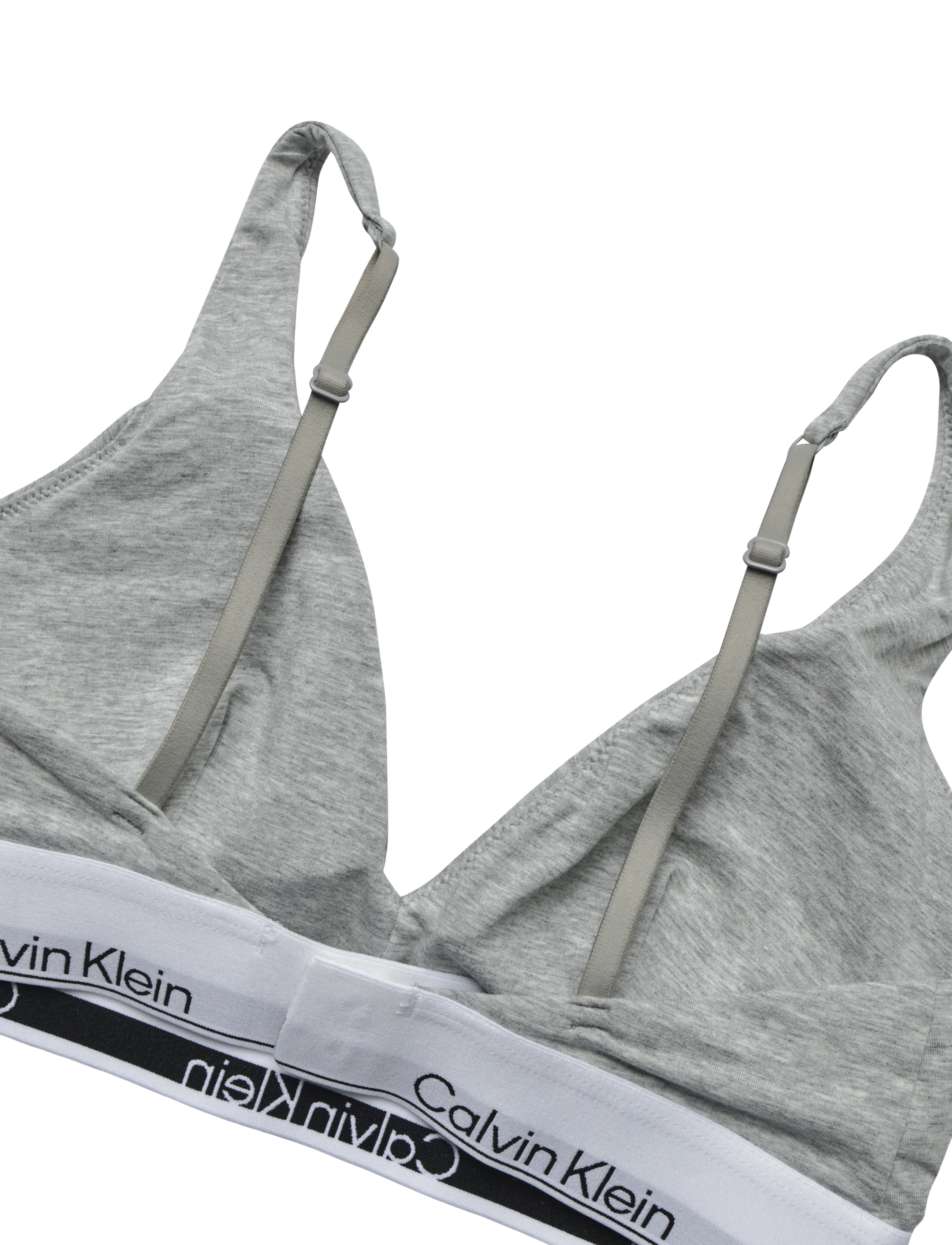Calvin Klein - PUSH UP TRIANGLE - bralette - grey heather - 3