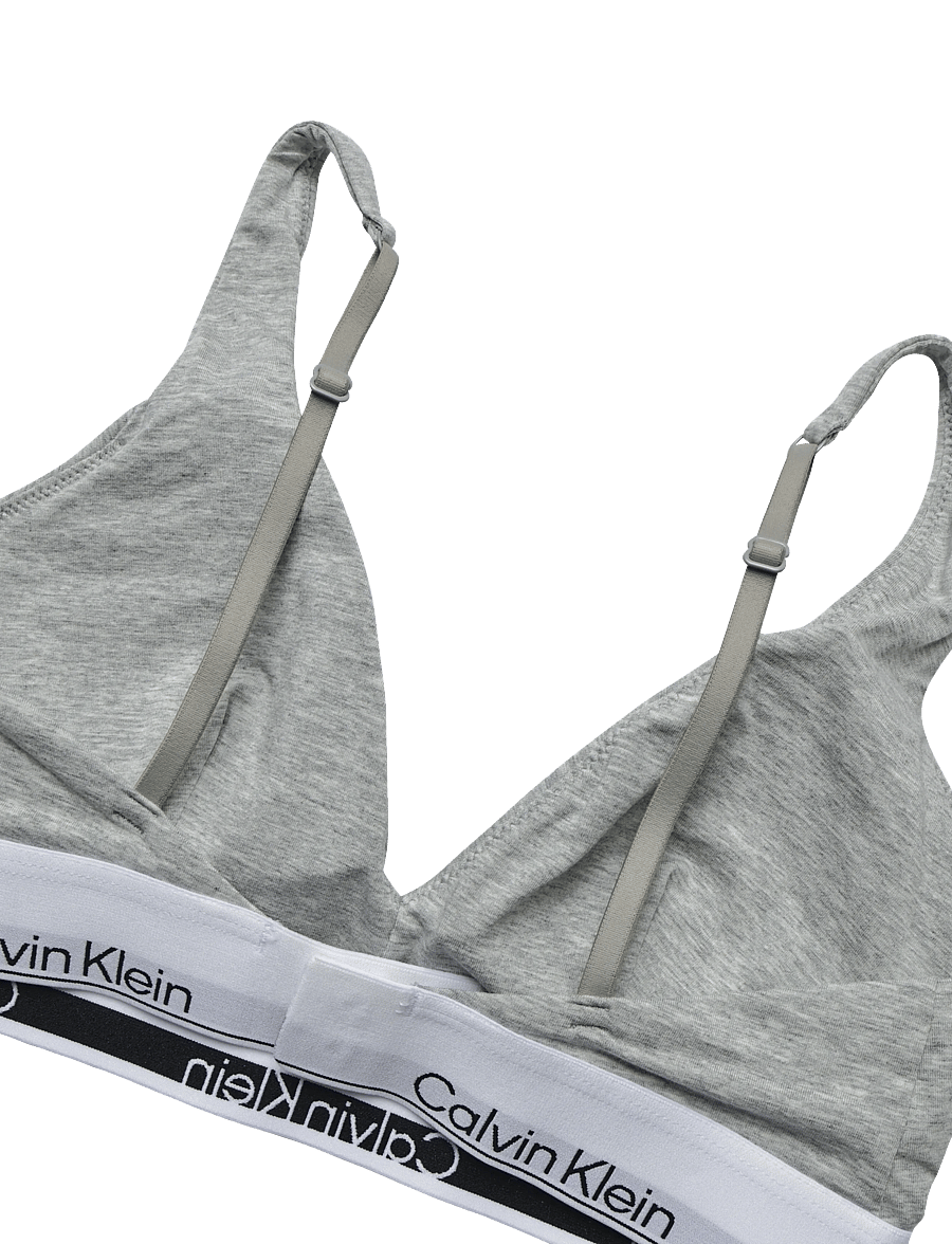 Calvin Klein - PUSH UP TRIANGLE - bralette - grey heather - 3
