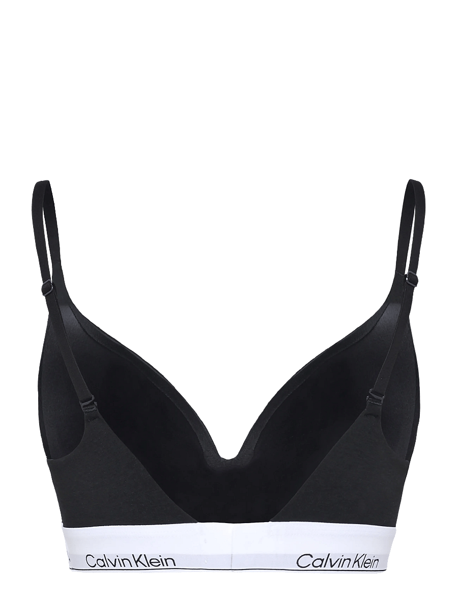 Calvin Klein - WIREFREE PUSH UP - bügellose bhs - black - 1