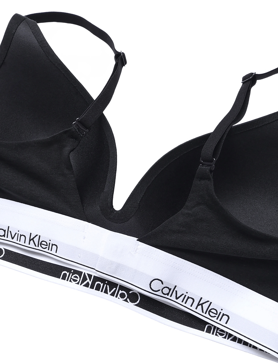 Calvin Klein - WIREFREE PUSH UP - bügellose bhs - black - 3