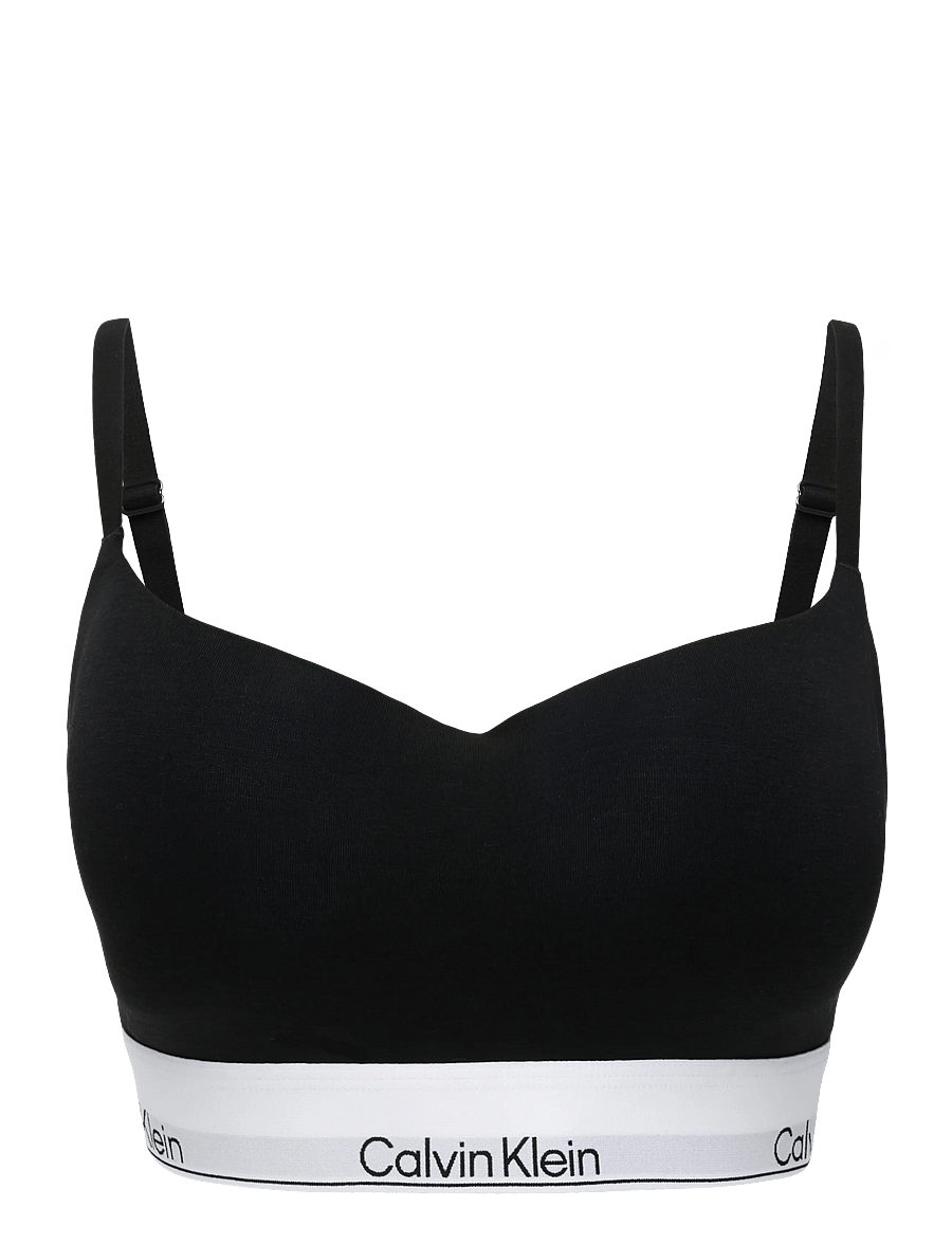 Calvin Klein - LIGHTLY LINED BRALETTE - bralette - black - 0