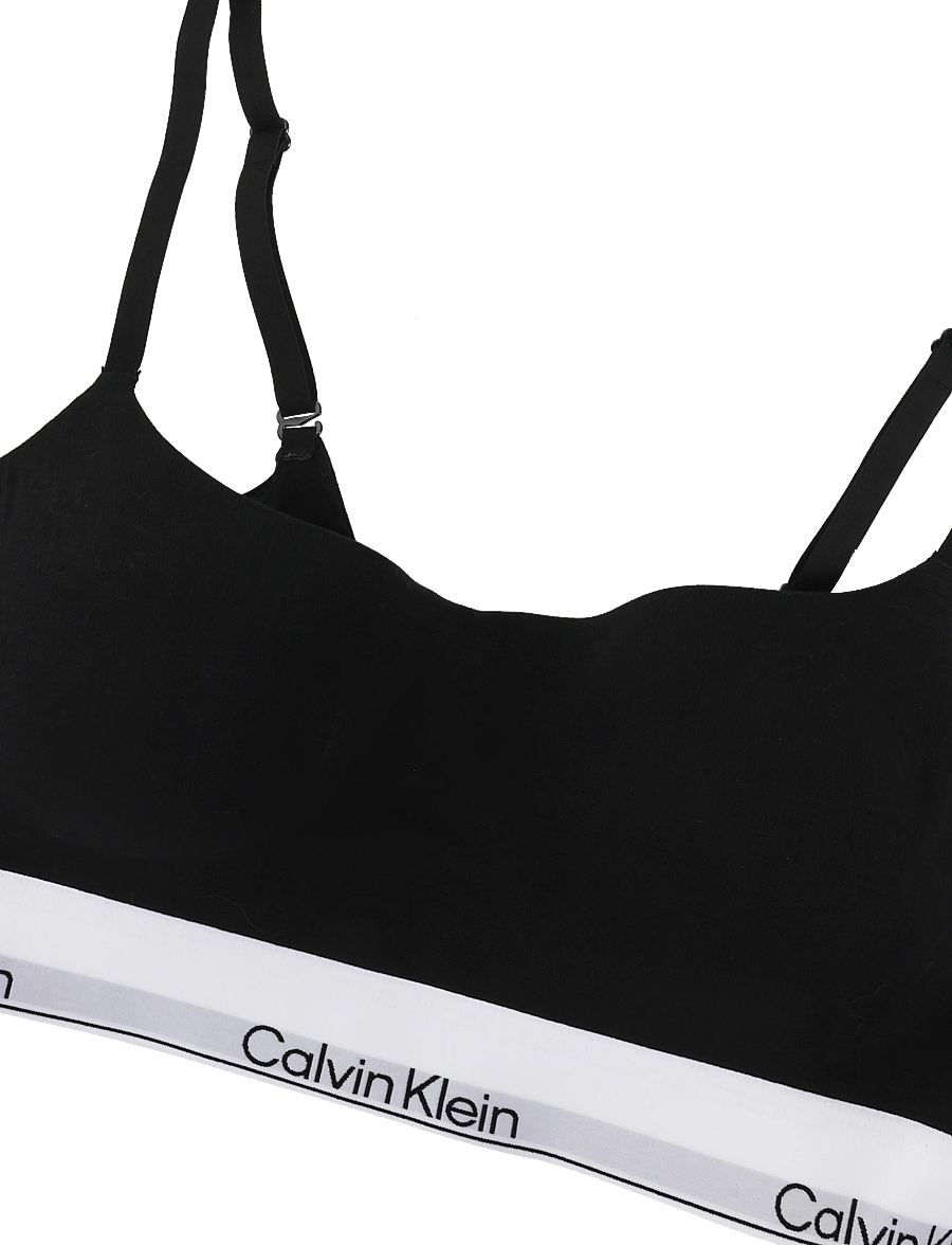 Calvin Klein - LIGHTLY LINED BRALETTE - bralette - black - 2
