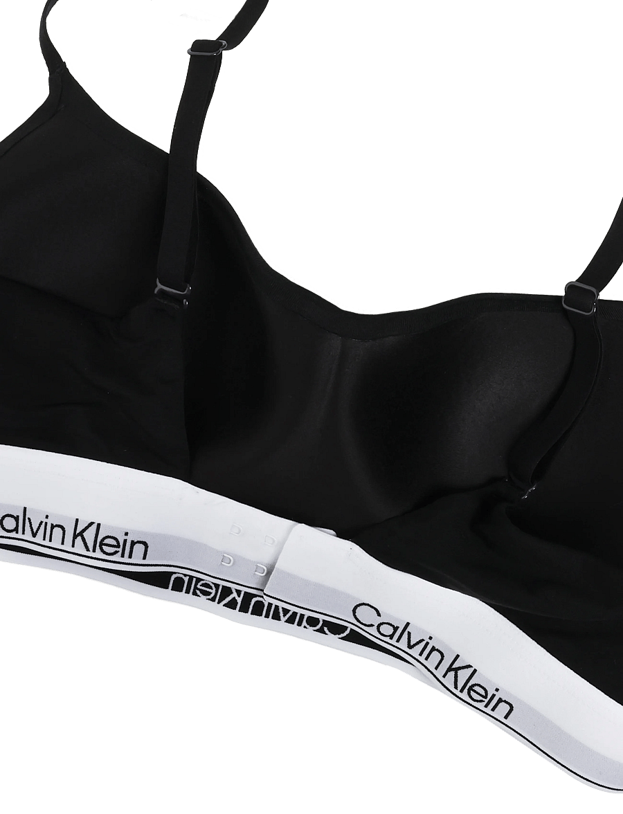 Calvin Klein - LIGHTLY LINED BRALETTE - bralette - black - 3