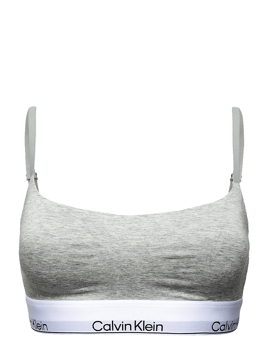 Calvin Klein - LIGHTLY LINED BRALETTE - braletid - grey heather - 0