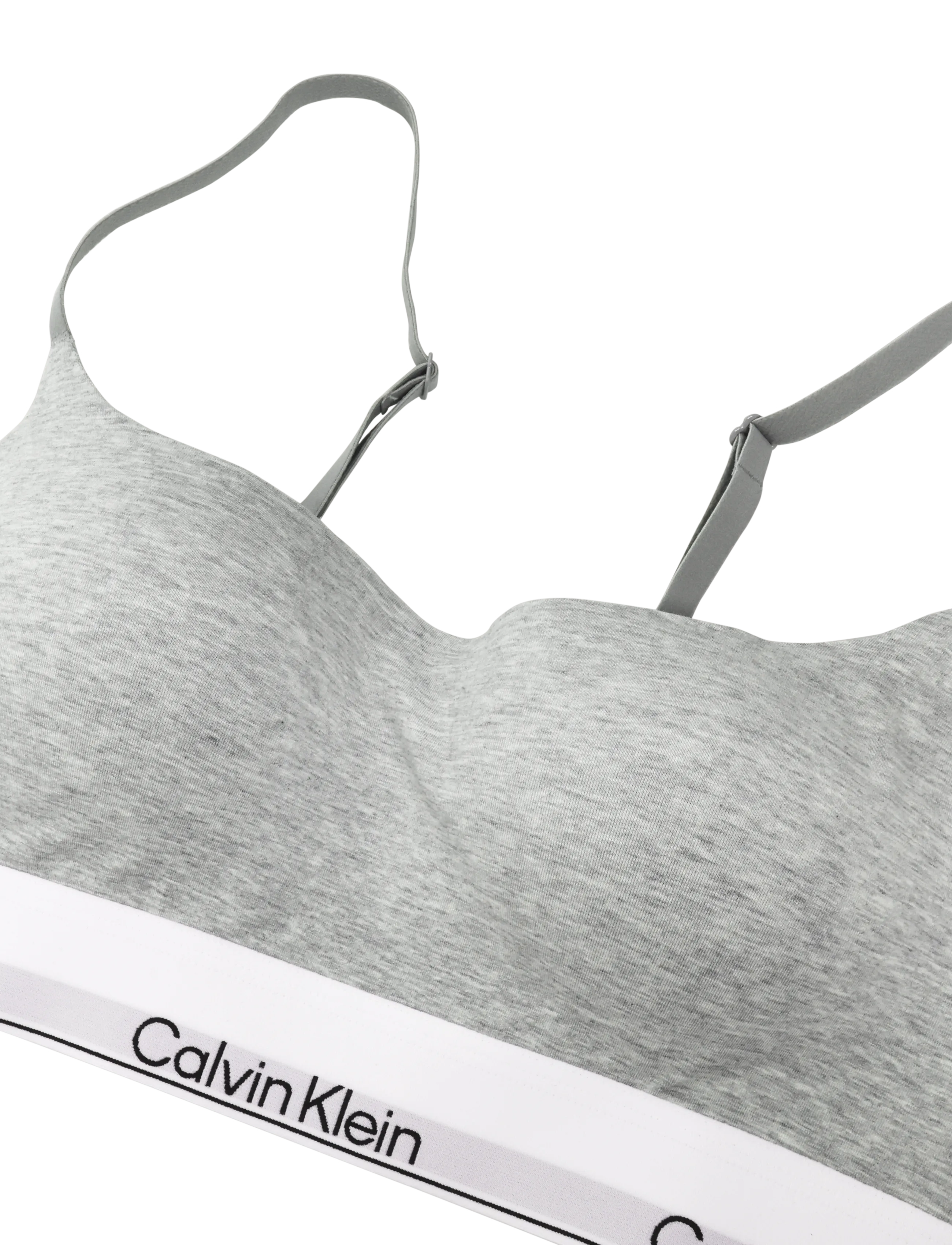 Calvin Klein - LIGHTLY LINED BRALETTE - braletid - grey heather - 2