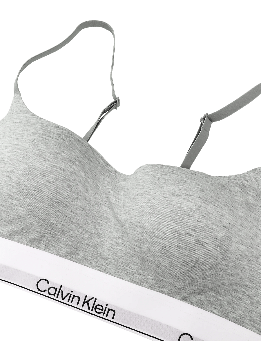 Calvin Klein - LIGHTLY LINED BRALETTE - braletid - grey heather - 2