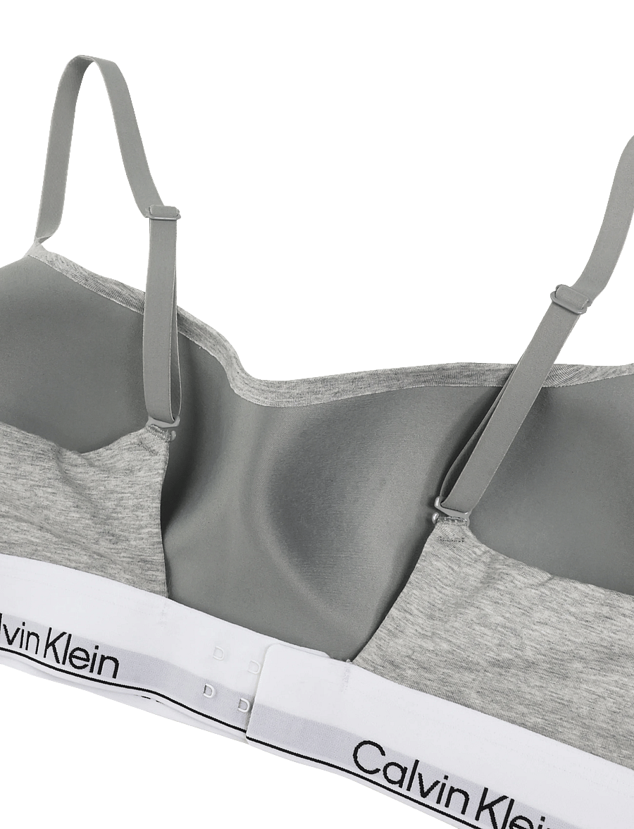 Calvin Klein - LIGHTLY LINED BRALETTE - braletid - grey heather - 3
