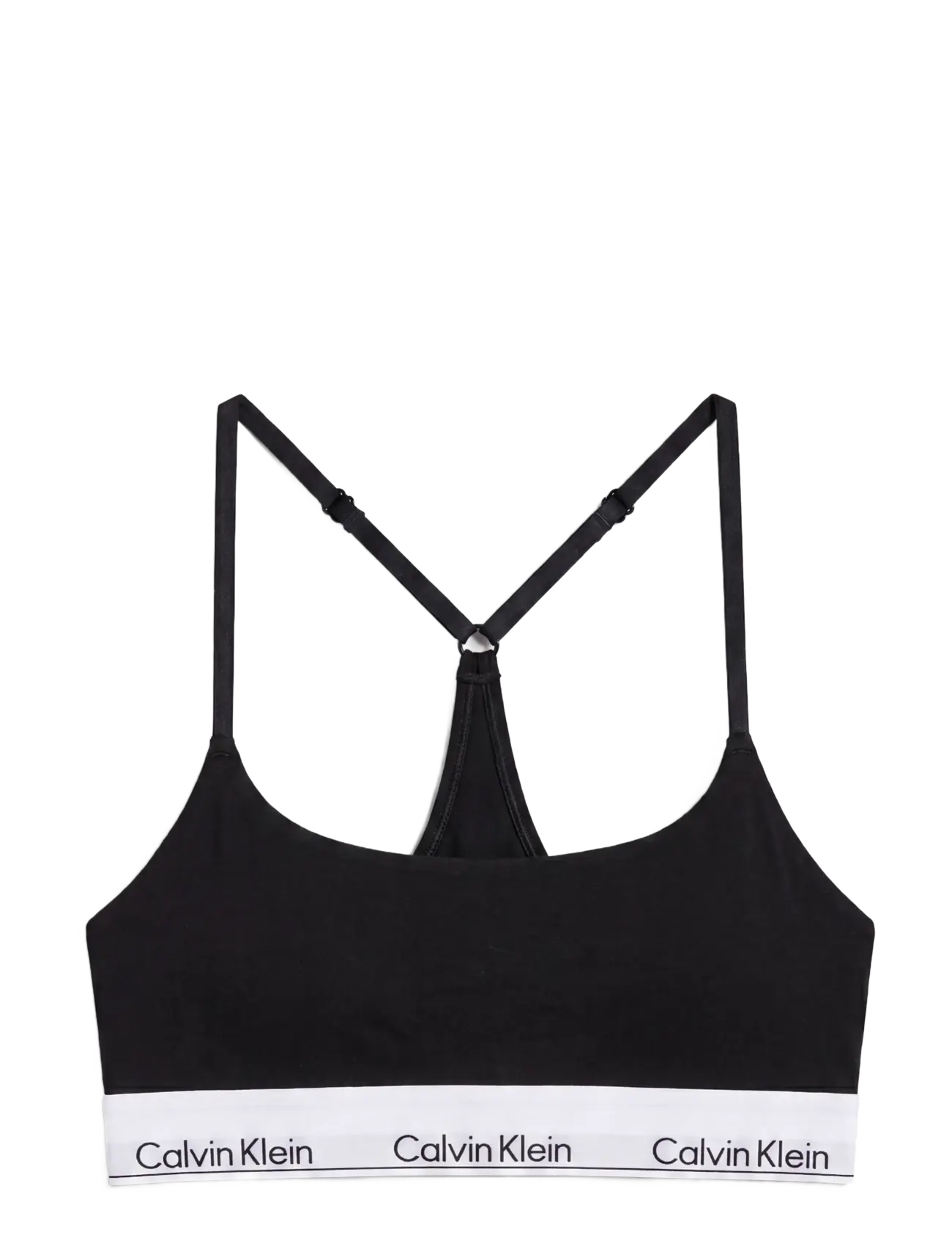 Calvin Klein UNLINED BRALETTE - Weiche BHs - BLACK / black