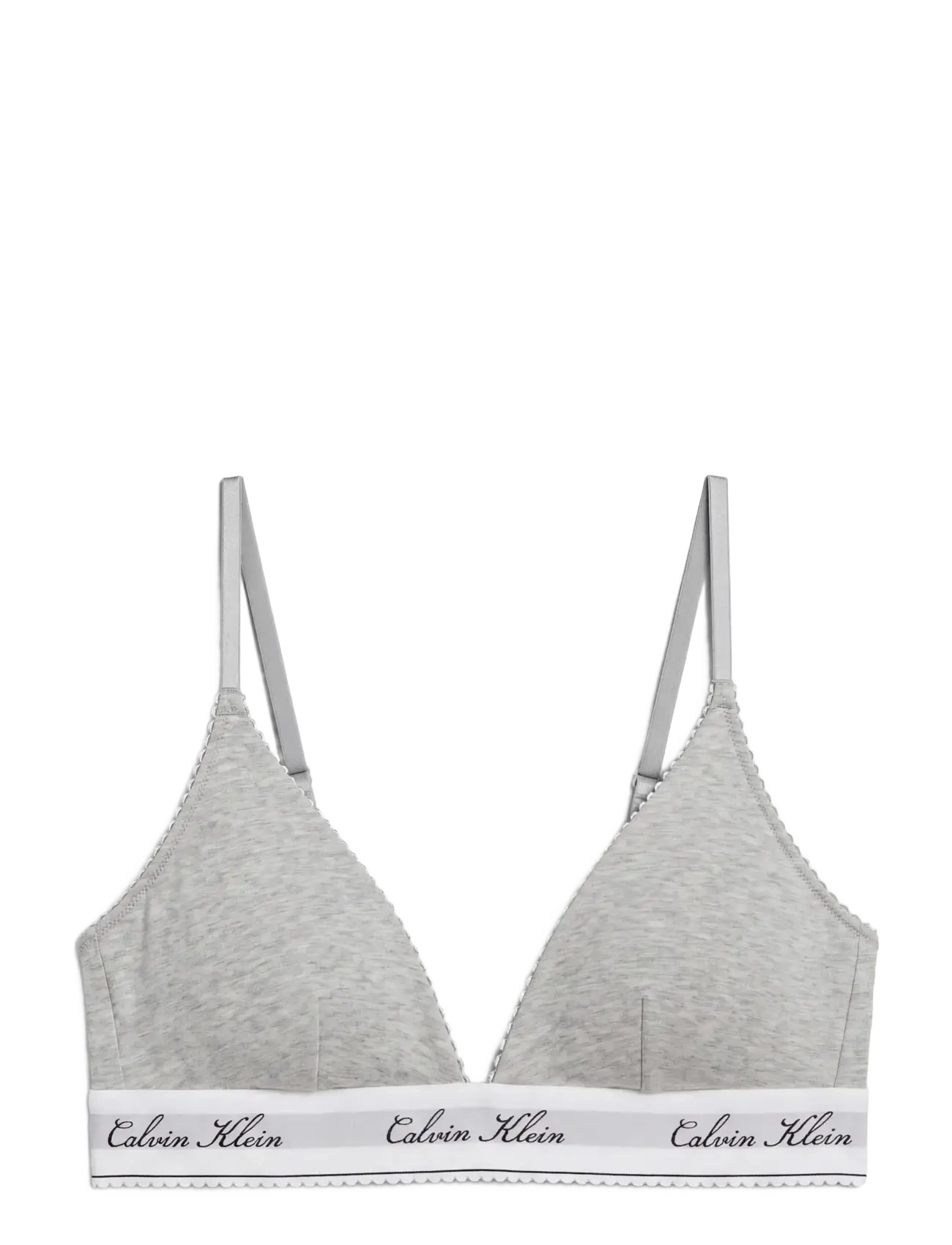 Calvin Klein LIGHTLY LINED TRIANGLE - Bralette - GREY HEATHER / grey