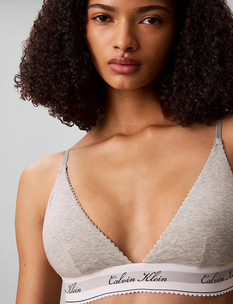 Calvin Klein - LIGHTLY LINED TRIANGLE - bralette - grey heather - 4