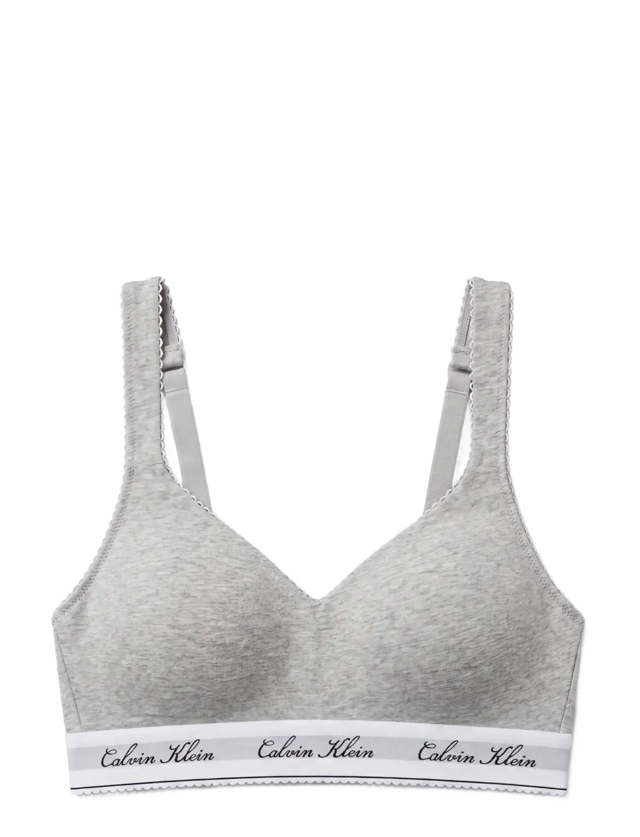 Calvin Klein LIFT BRALETTE - Rinnahoidjad - GREY HEATHER / grey