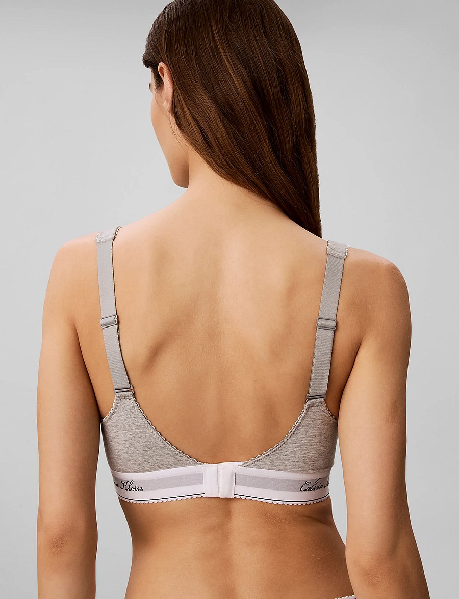 Calvin Klein - LIFT BRALETTE - braletid - grey heather - 5
