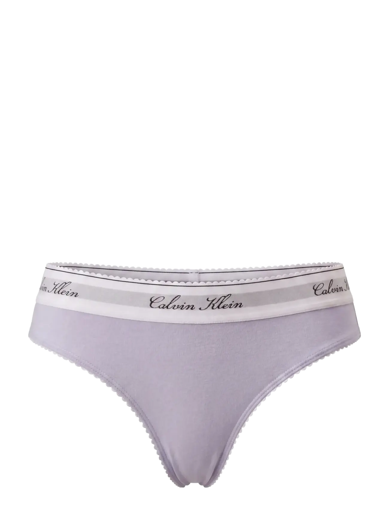 Calvin Klein THONG - Thongs - AMETHYST CREAM / purple