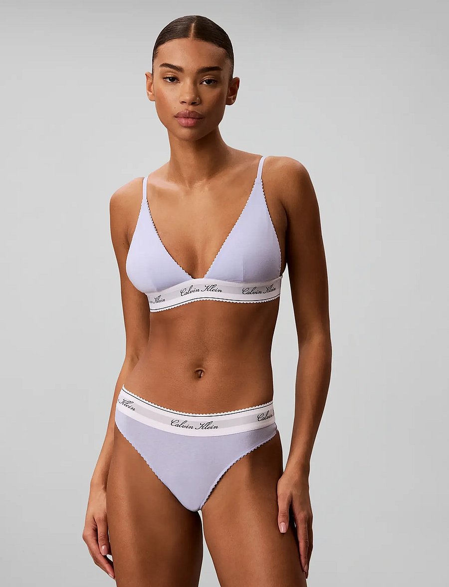 Calvin Klein - THONG - tangas - amethyst cream - 3