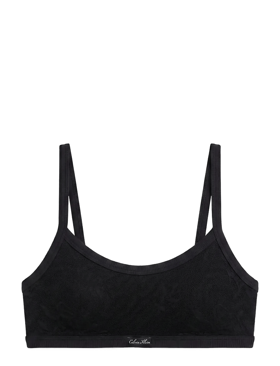 Calvin Klein - LIGHTLY LINED BRALETTE - bralette - black - 1