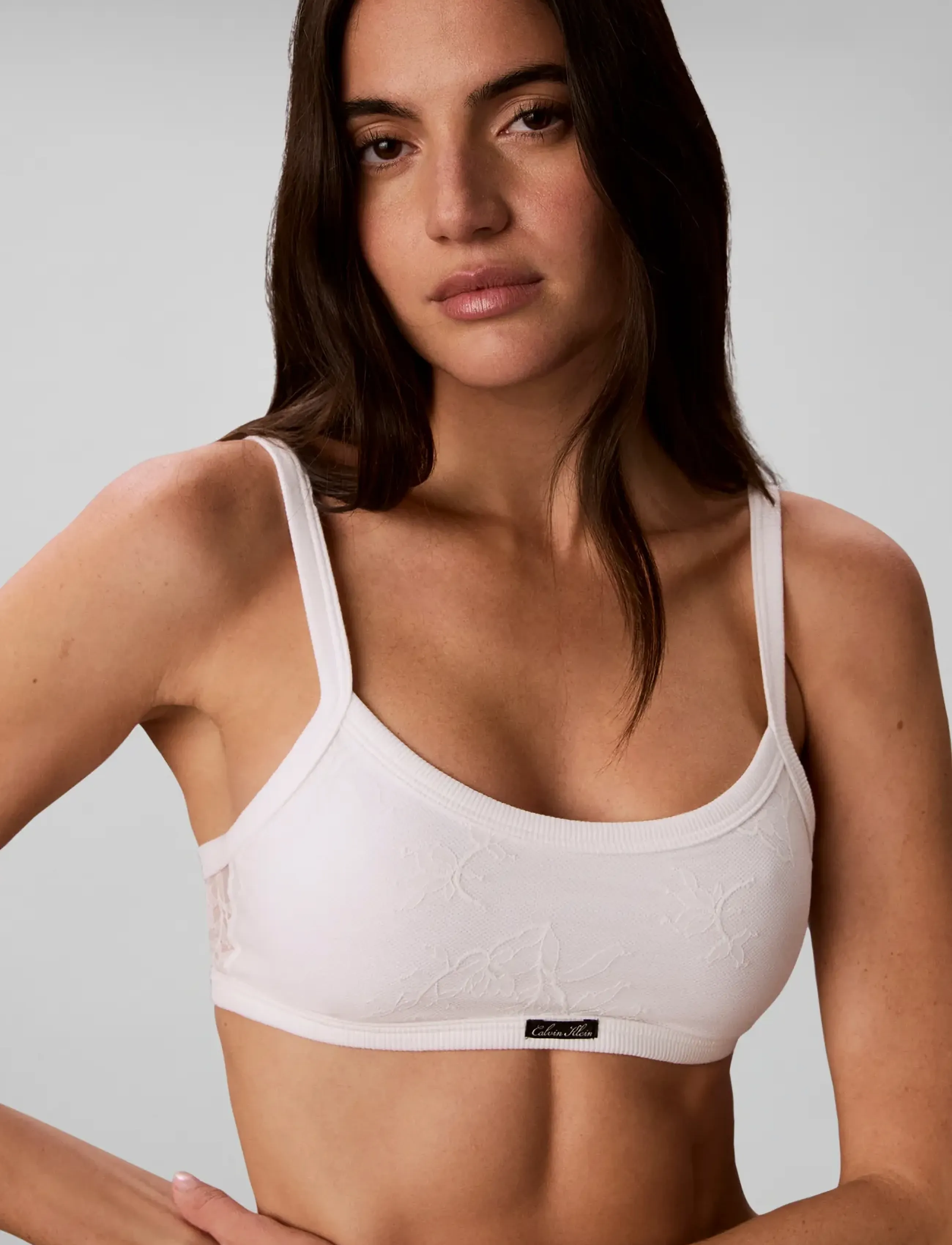 Calvin Klein - LIGHTLY LINED BRALETTE - white - 4