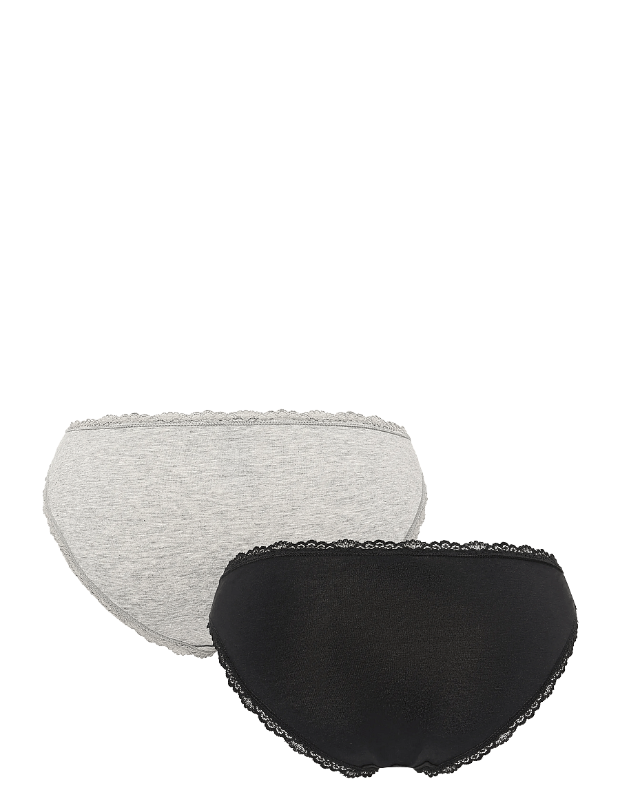 Calvin Klein - BIKINI 2PK - black grey heather - 2