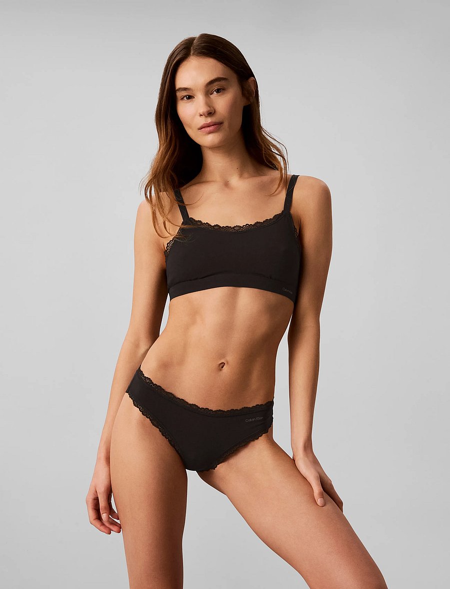 Calvin Klein - BIKINI 2PK - black grey heather - 0