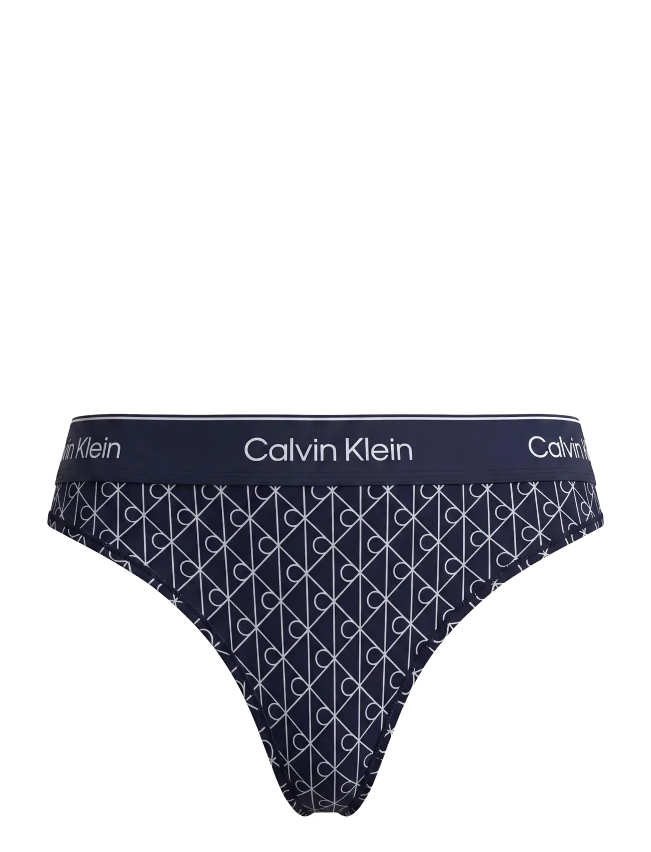 Calvin Klein THONG - Trusser - DENIM EMBLEM PAGEANT BLUE / navy