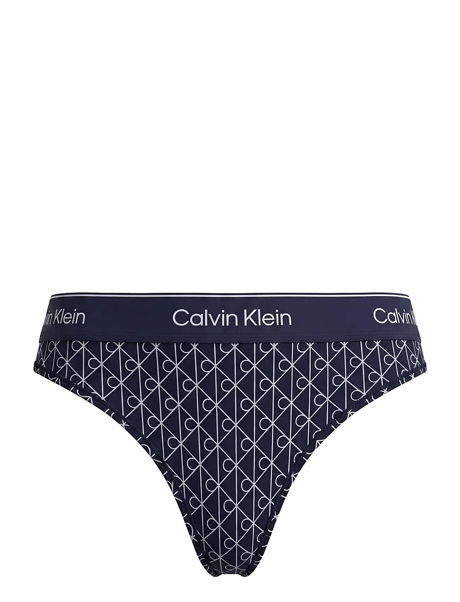 Calvin Klein - THONG - stringtrusser - denim emblem pageant blue - 1