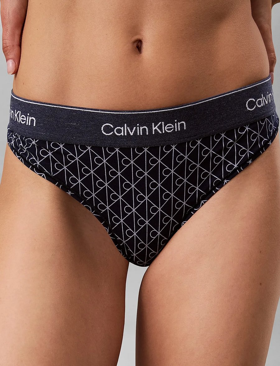 Calvin Klein - THONG - stringtrusser - denim emblem pageant blue - 4