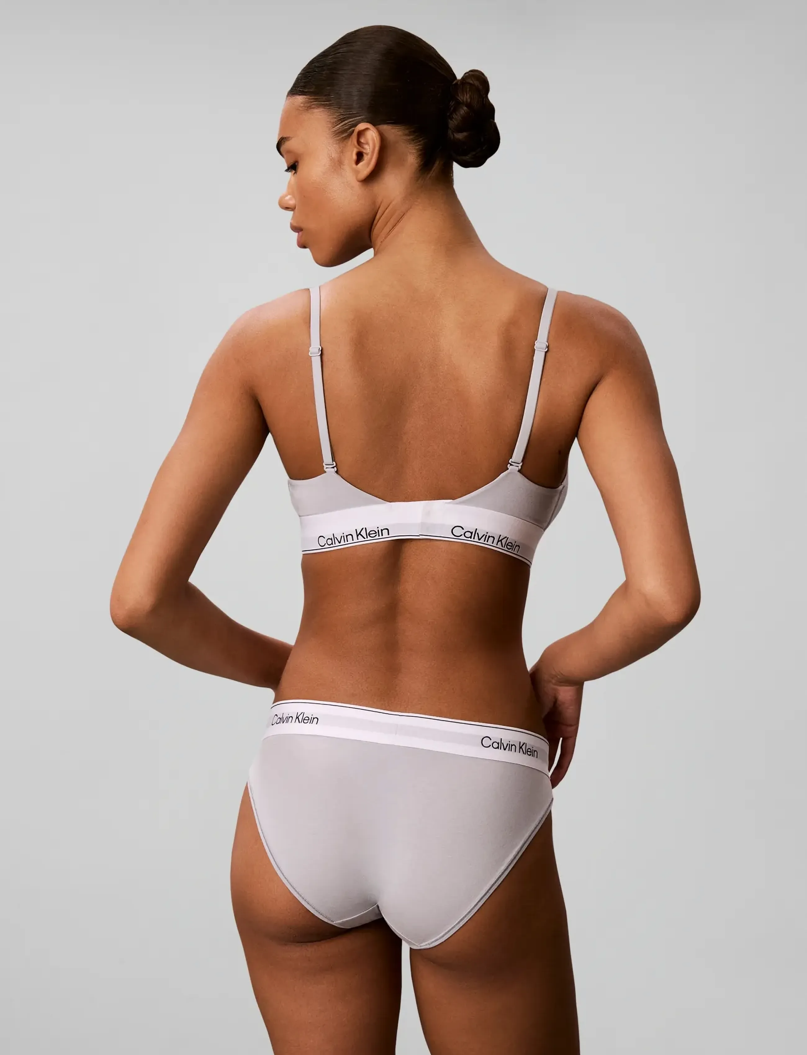 Calvin Klein - LIGHTLY LINED TRIANGLE 2PK - diamond logo tornado harbor mist - 2