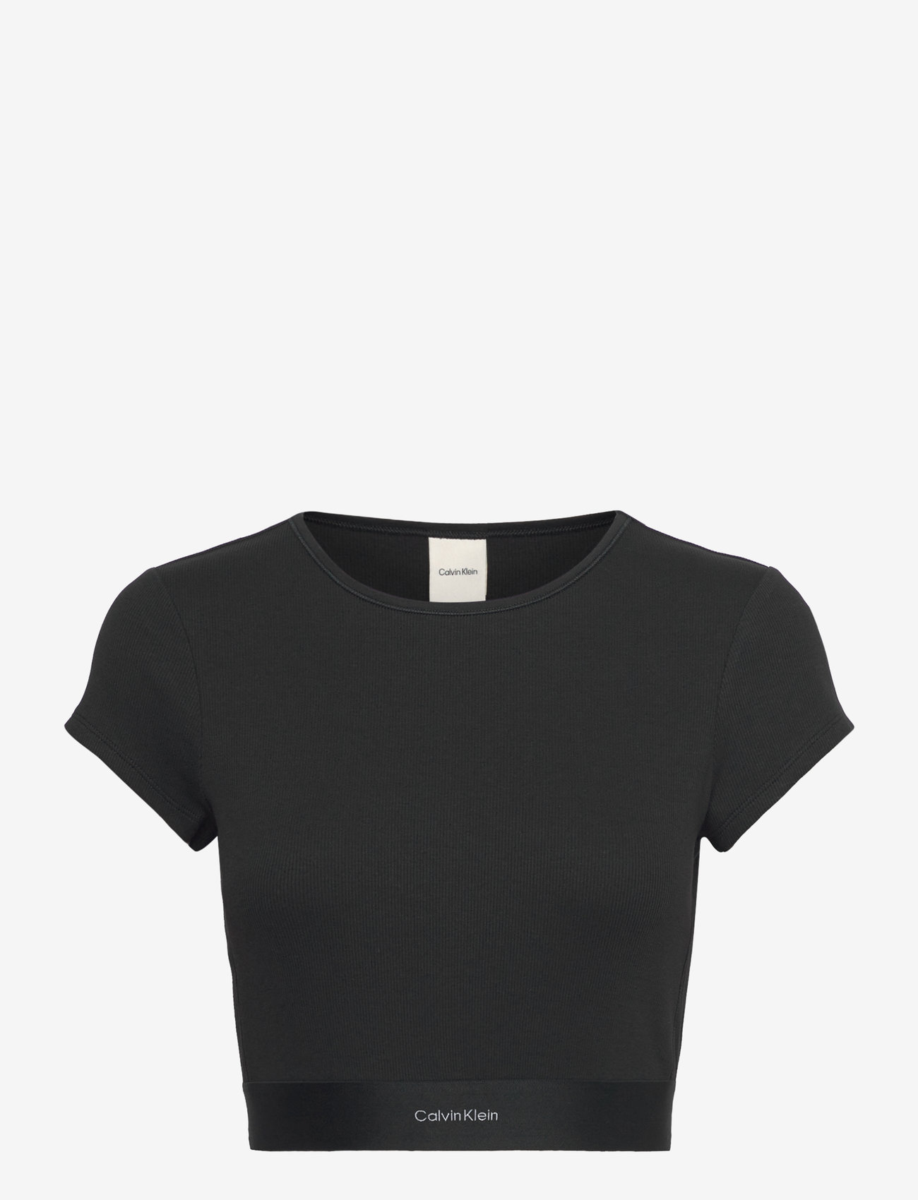Calvin Klein Rib Crop Tee (CKMLV00QS7349) Crop tops