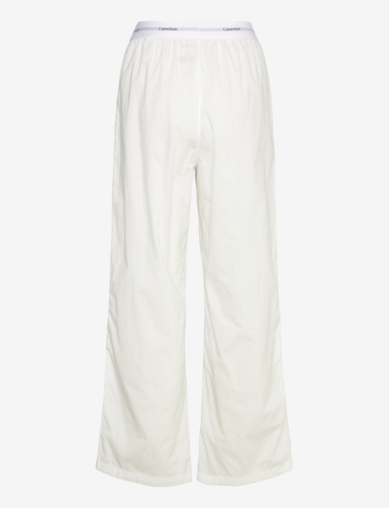Calvin Klein - LOGO WB POPLIN PANT - classic white - 2