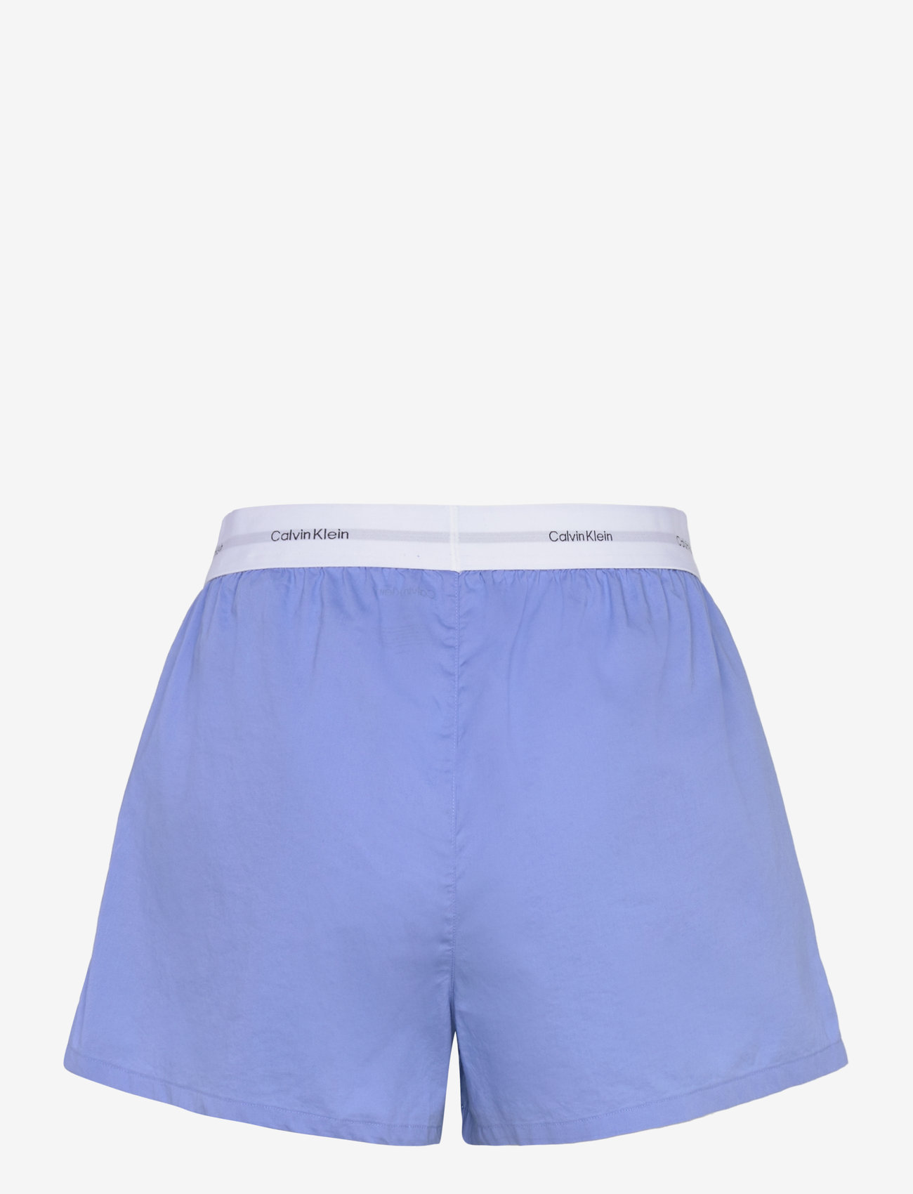 Calvin Klein - LOGO WB POPLIN SHORT - paperbag lühikesed püksid - glacier - 1
