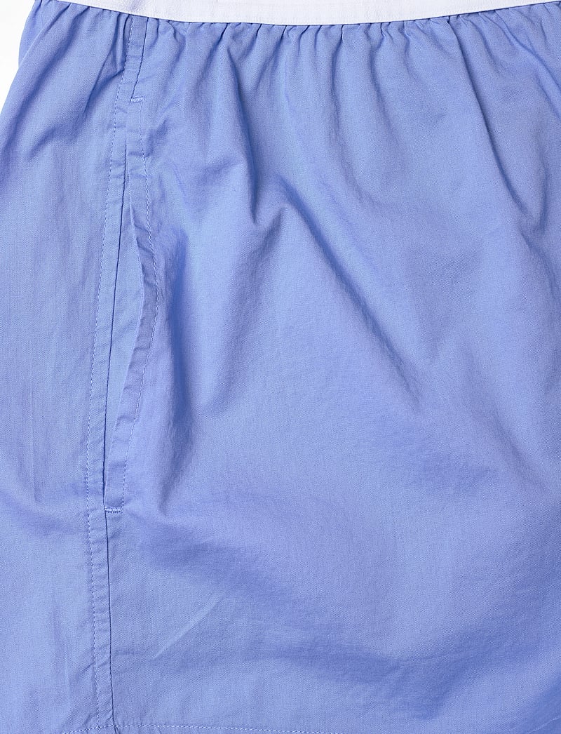 Calvin Klein - LOGO WB POPLIN SHORT - paperbag lühikesed püksid - glacier - 2