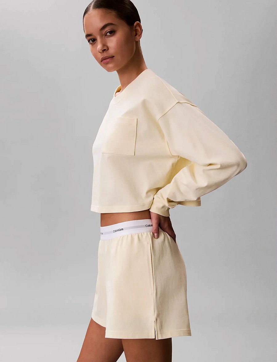 Calvin Klein - LOGO JERSEY SHORT - pyjamasshorts - pear sorbet - 4