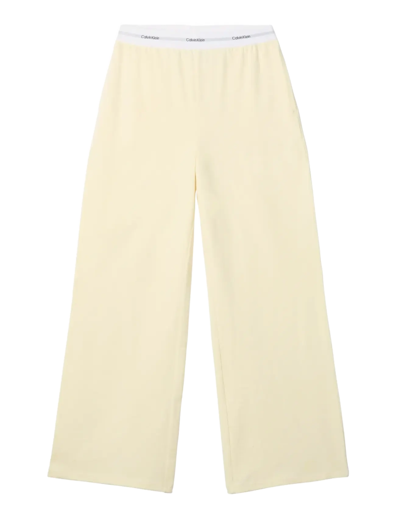 Calvin Klein LOGO JERSEY PANT - Plus Size - PEAR SORBET / cream