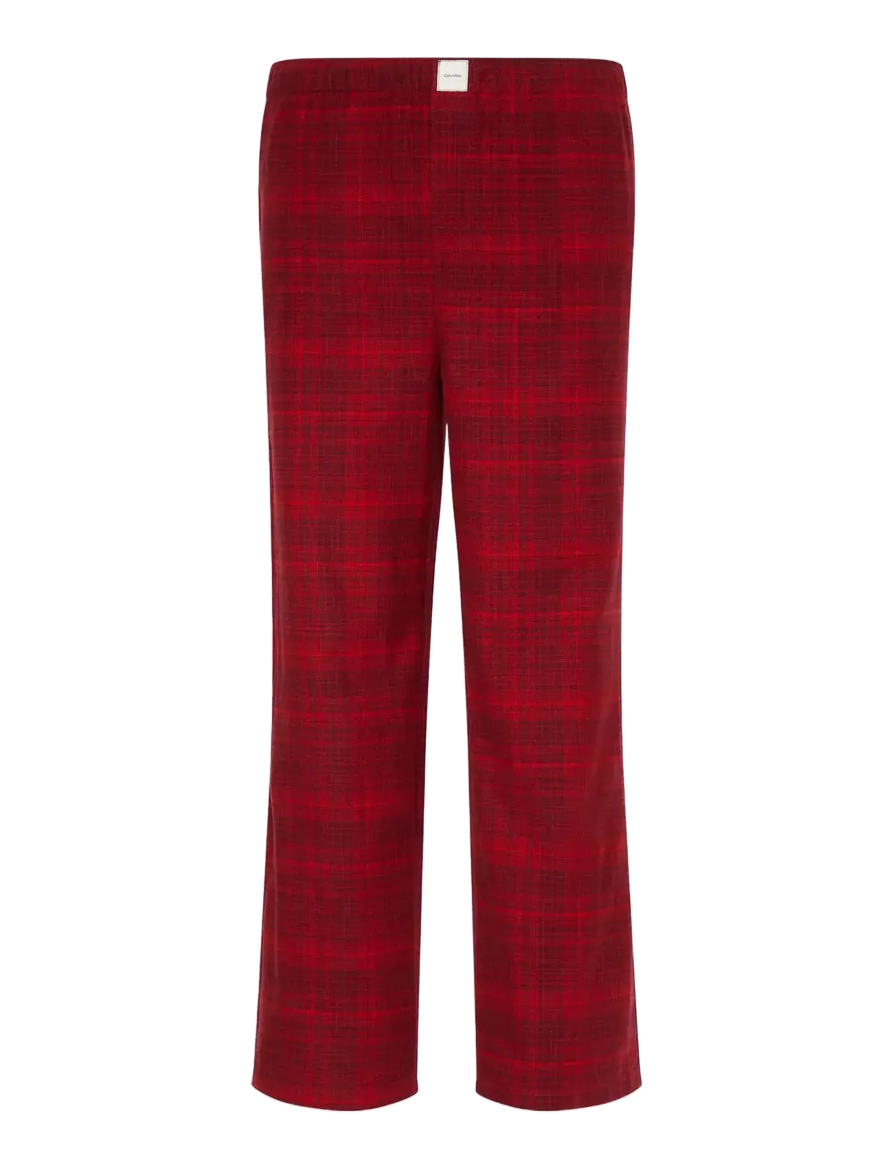 CALVIN KLEIN Yd Flannel Hose Rot - L - Damen