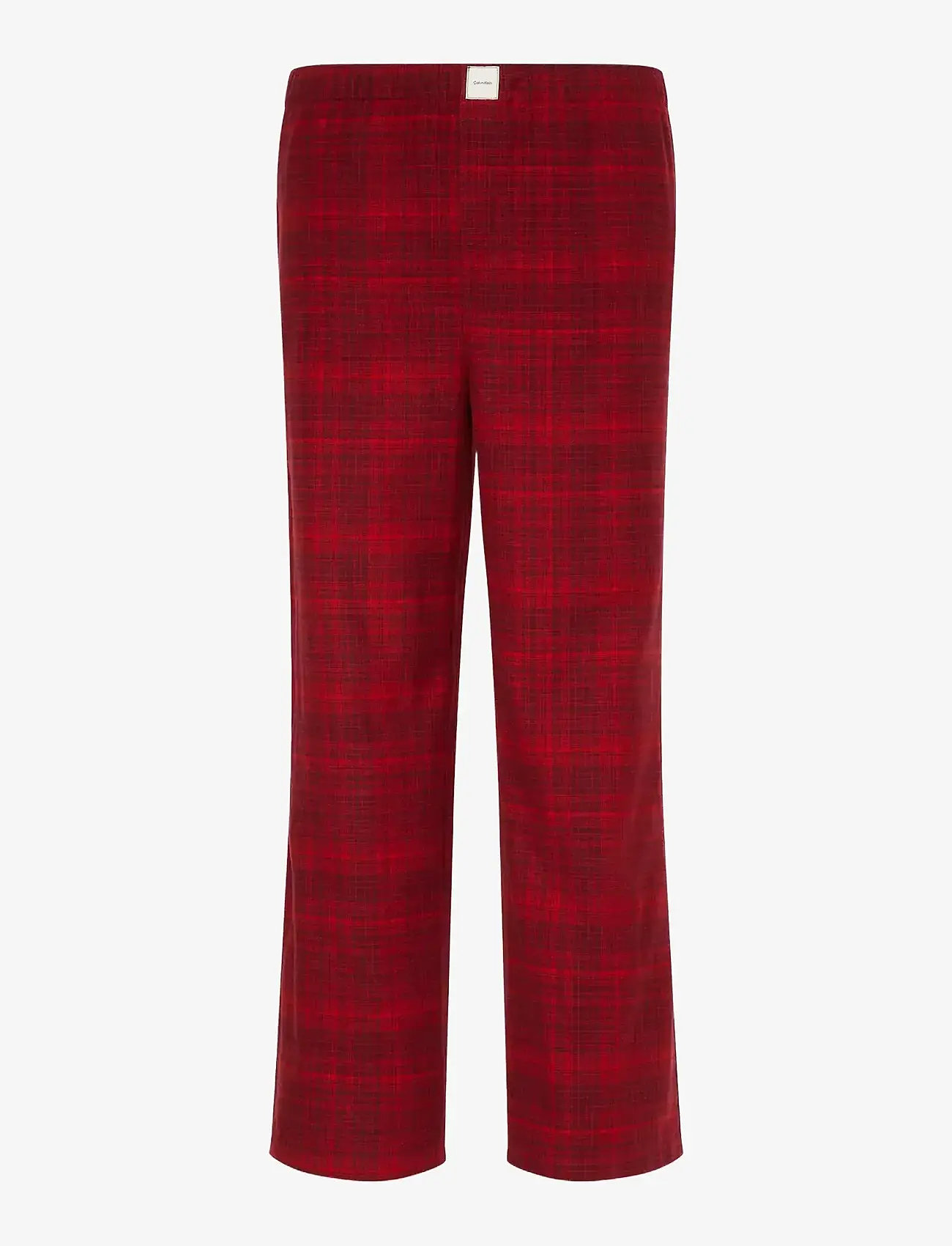 Calvin Klein - YD FLANNEL PANT - pyjamahose - 19509 jotted madras plaid+zinfandel - 1