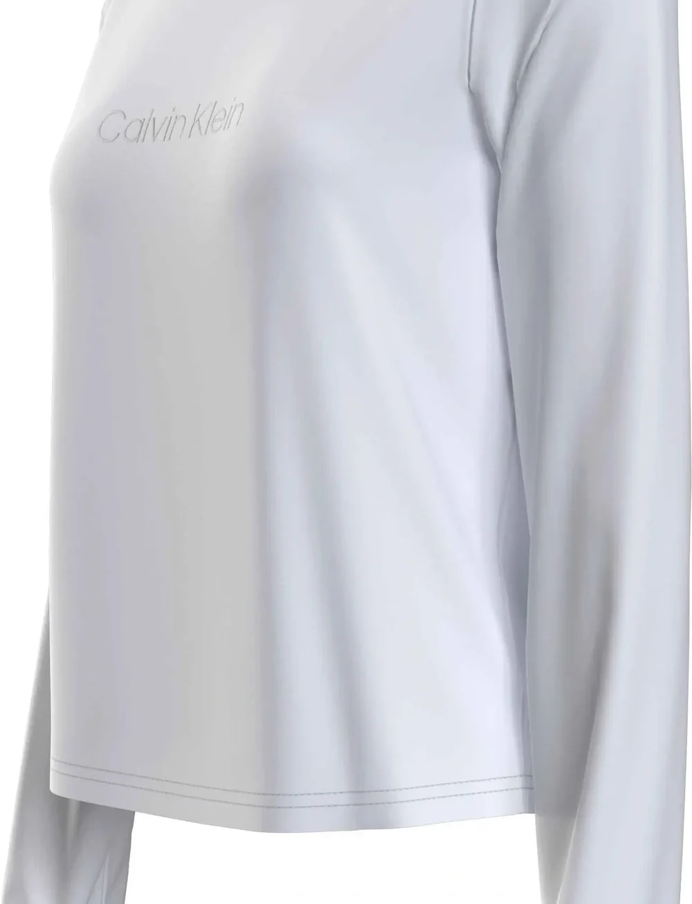 Calvin Klein - LS PANT SET - pyjamas - classic white w potpourri - 2