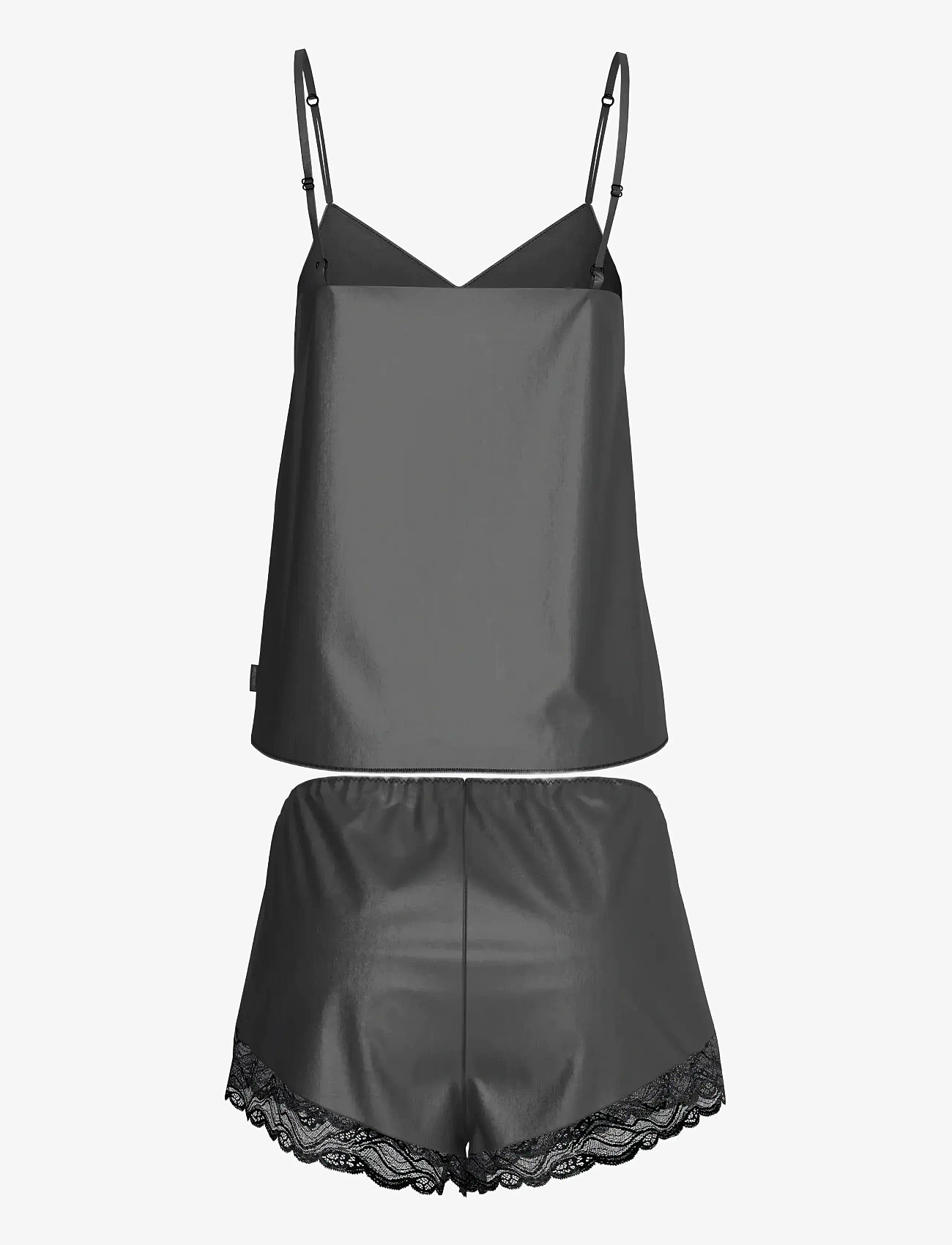 Calvin Klein - CAMI SHORT SET - black - 1
