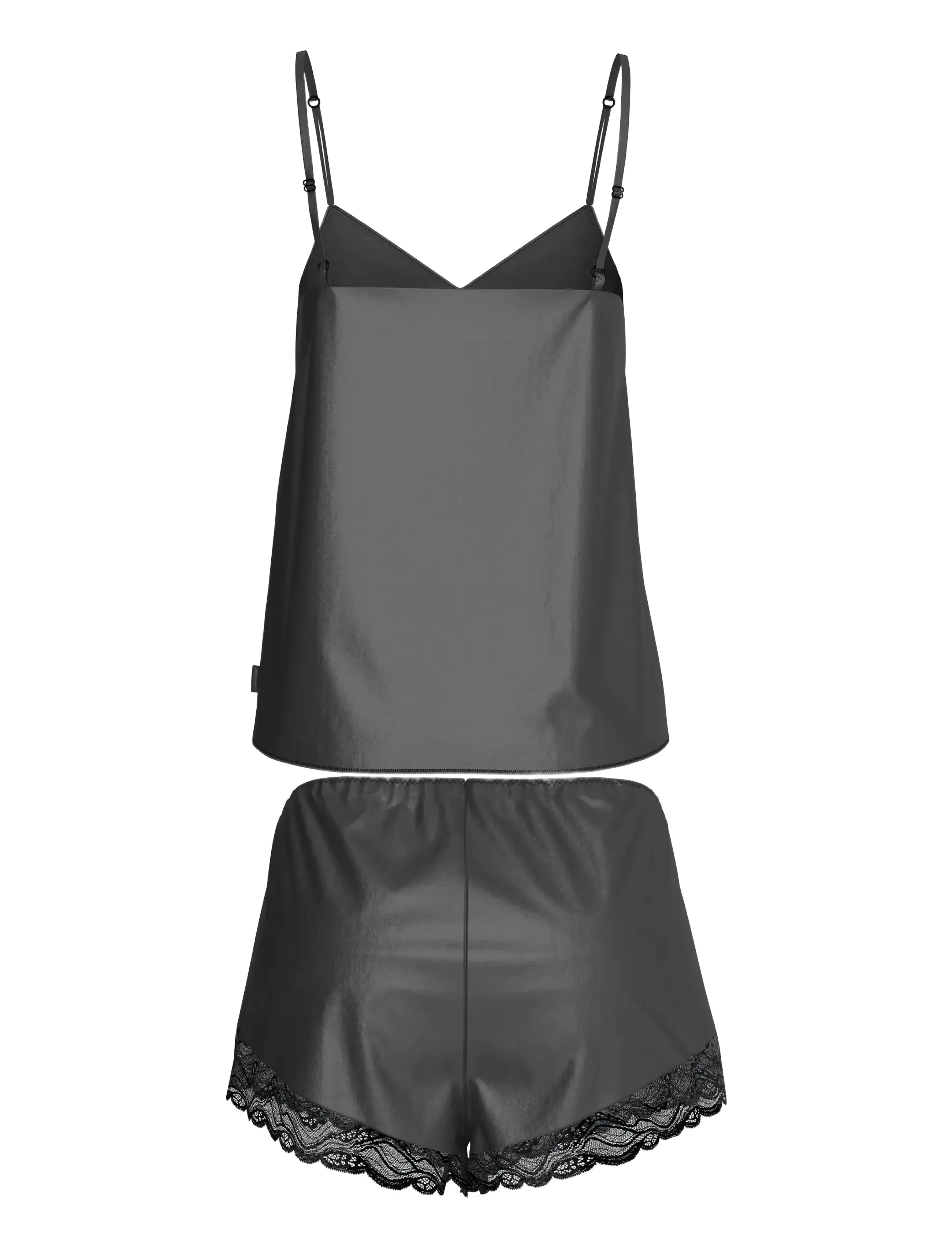 Calvin Klein - CAMI SHORT SET - black - 1