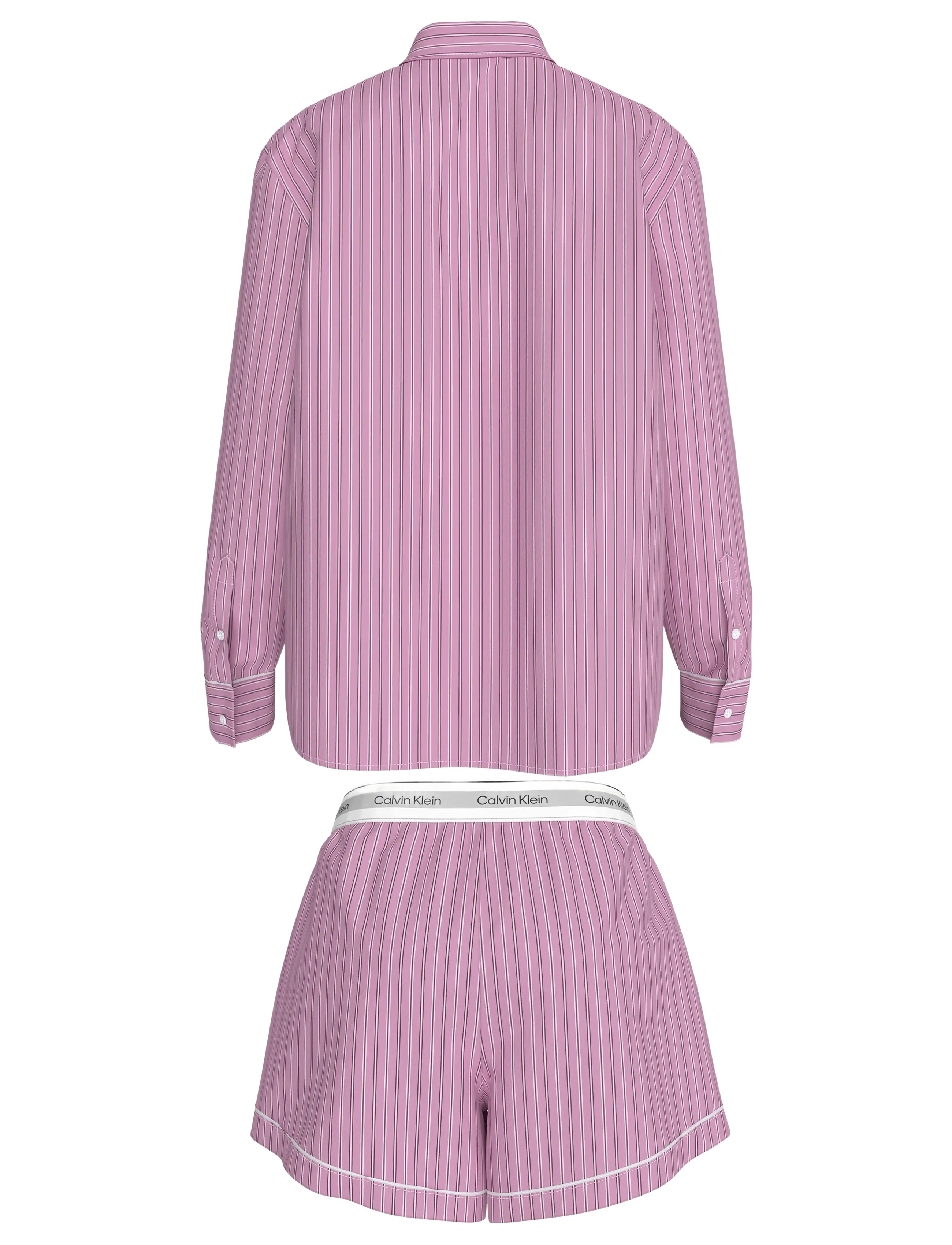 Calvin Klein - V DAY POPLIN SET - 19471 trail stripe+pink essence - 1
