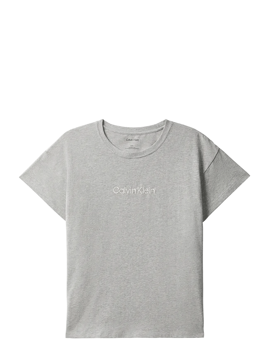 Calvin Klein - RELAXED TEE - t-shirts - b10 grey heather - 1